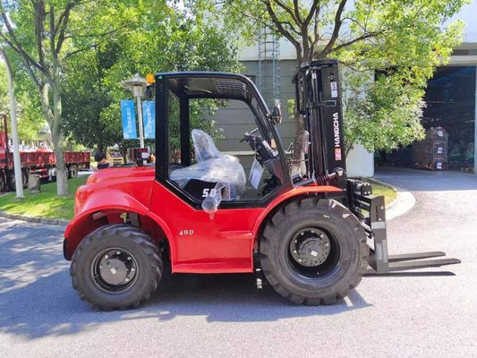 5000 kg de charge moteur diesel chariot élévateur 4m 4,5m 4,8m 5m Hauteur de levage