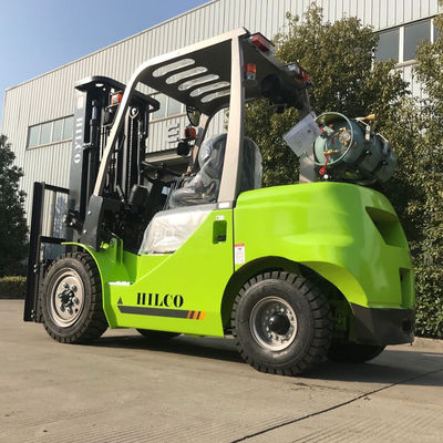 6m de levage haut mât chariot élévateur à essence liquéfiée chariot élévateur à gaz 3000 kg capacité de charge