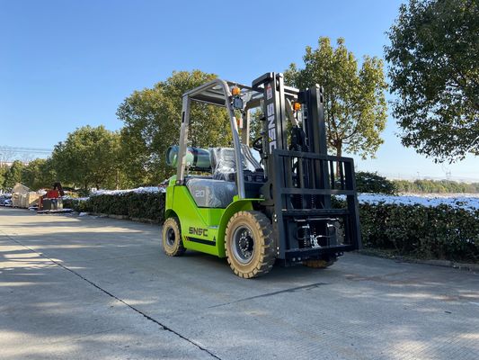 2 tonnes de chariot élévateur à gaz liquéfié 3000 mm-7000 mm