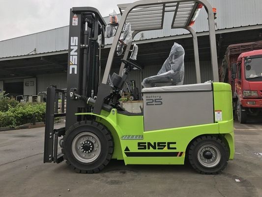 Camion élévateur électrique personnalisé de 2,5 tonnes alimenté par batterie