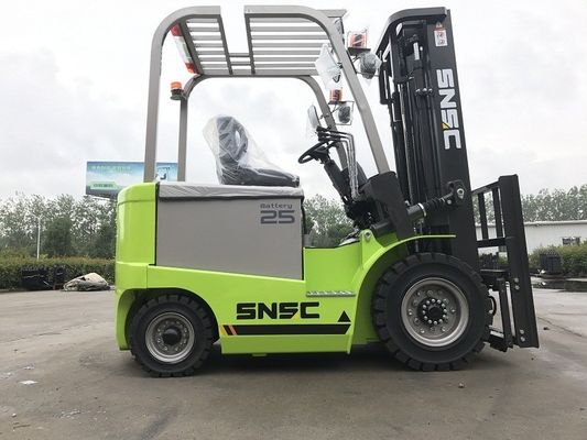 Camion élévateur électrique personnalisé de 2,5 tonnes alimenté par batterie