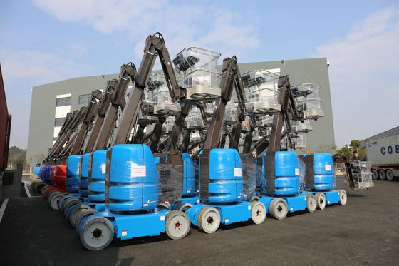 21m Téléscoping Boom Lift 100kg-1500kg Capacité Boom articulateur