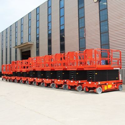 Plateforme de travail de levage à ciseaux OEM 1T - 5T Plateforme de levage à ciseaux électriques à charge