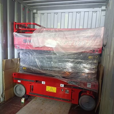 Plateforme de travail de levage à ciseaux OEM 1T - 5T Plateforme de levage à ciseaux électriques à charge