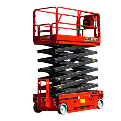 6m 8m 10m Ciseau électrique autopropulsé Plateforme de travail aérienne 230kg Charge