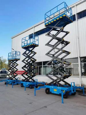 12m 14m 16m Plateforme de travail hydraulique à ciseaux